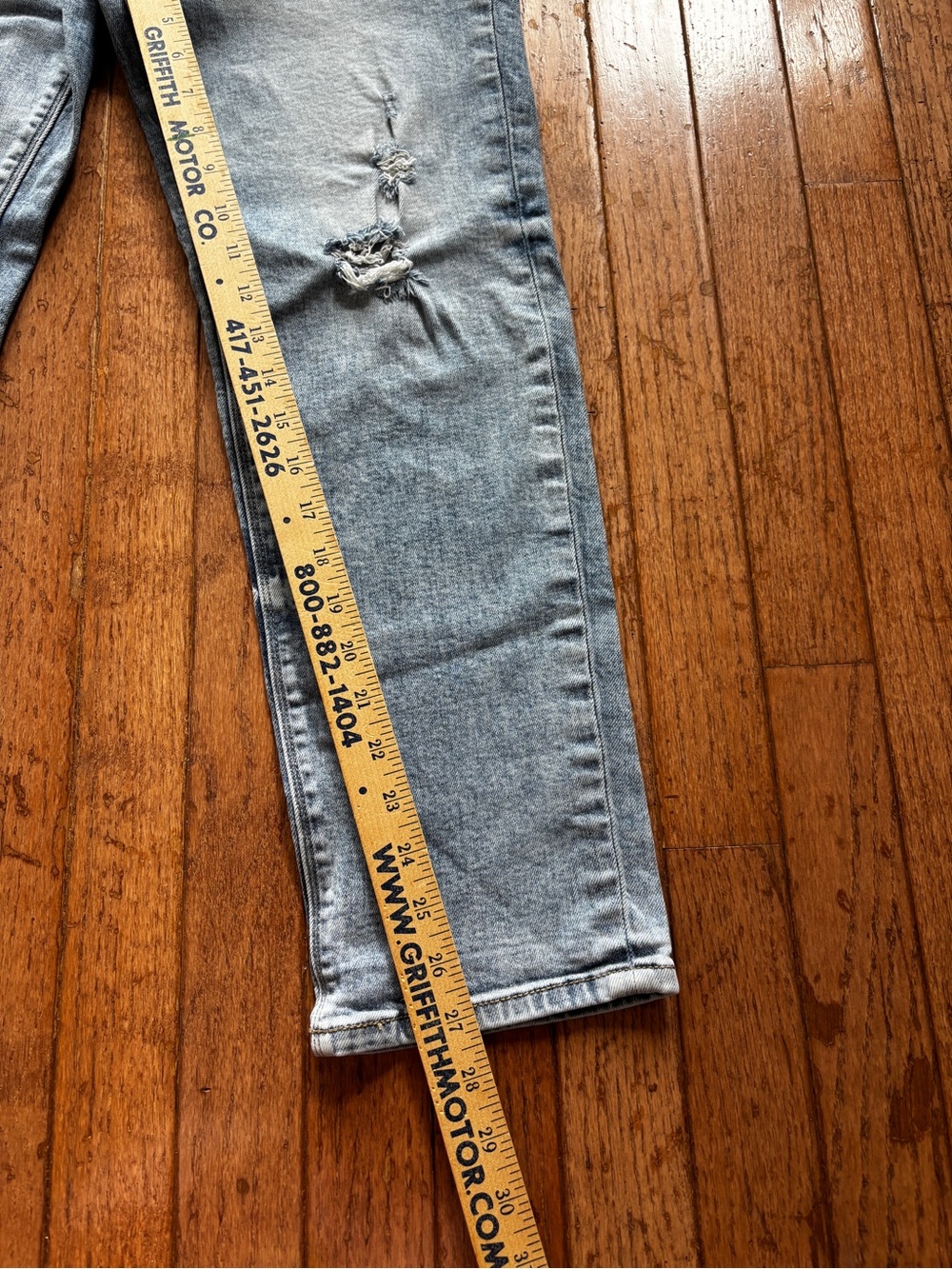 Womens Studio Blue Skinny Jeans size 30 - Picture 3 of 8